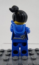 Lego Space Wyldstyle blue hood minifigure Lego Movie 70816 READ DESCRIPTION 