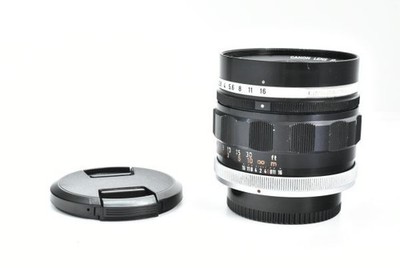 Canon FL 58mm f1.2 MF Standard Prime Lens with FL FD Mount (Manual