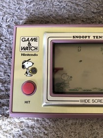 Nintendo Game & Watch SNOOPY TENNIS SP-30 1982 Japan *TESTED, GOOD CONDITION *