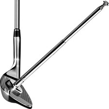 Golf Alignment Rods, 7 Length Adjustments - Stick 1-Silver