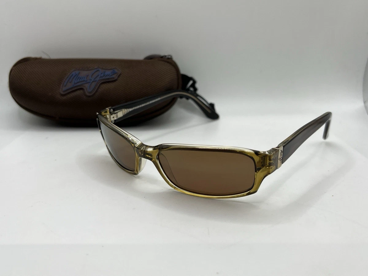 Vintage Maui Jim Atoll MJ220-10 Sunglasses Brown Polarized Maui Jim 220 Atoll main image 4