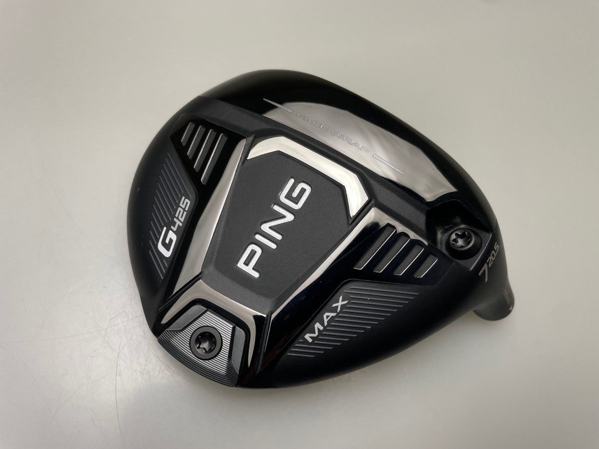 PING G425 MAX 7W 20.5 Degree Fairway Wood Head with Cover PING G425 MAX 7W 20.5 Degree Fairway Wood Head with Cover
