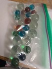 24 One Color clearies marbles — photo 1