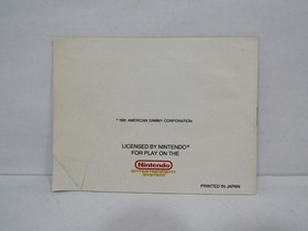 NES Vice Project Doom with Damaged Box & Manual