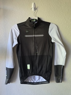 Gobik Cobble Newport Long Sleeve Cycling Jersey XS Black White Green