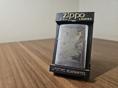 Vintage 1994 Zippo American Eagle 200th Anniversary Lighter New 