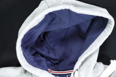 NWT Lonsdale London Marl Grey Large Hoodie Gym OTH Kangaroo Pocket