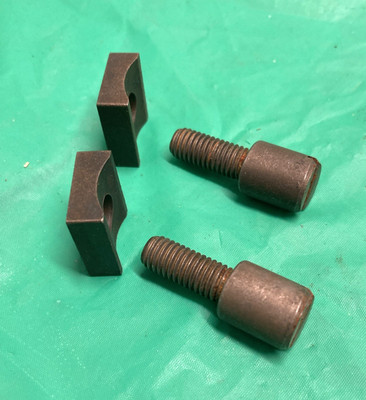 TWO Delta/Rockwell Table Saw Fence Rail Bolts (1 3/8 ), Spacers for Model 34-670