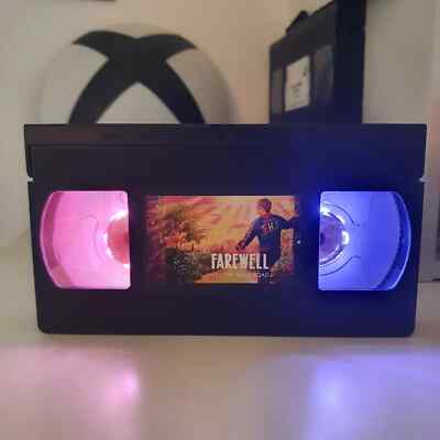 Musik, Bands & Alben LED VHS Kassette Licht Lampe Geburtstag Weihnachten Geschenkidee Retro