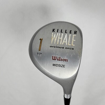 Wilson Killer Whale Driver RH 9.0 Degree Loft Graphite Shaft Stiff