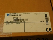 National Instruments SCXI-1324 High Voltage Terminal Block 48 Screw Terminals 