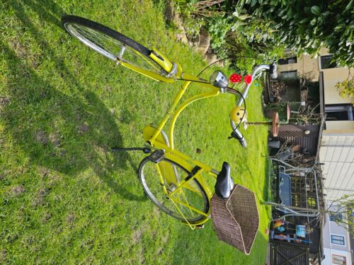 hollandrad 26 zoll, Farbe: grün, Griffschaltung, Fahrradkorb, Licht mit Batterie - Bild 2 von 2