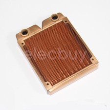 120mm Whole pure Copper Water Cooling Radiator G1/4 for PC Linquid Water Cooling