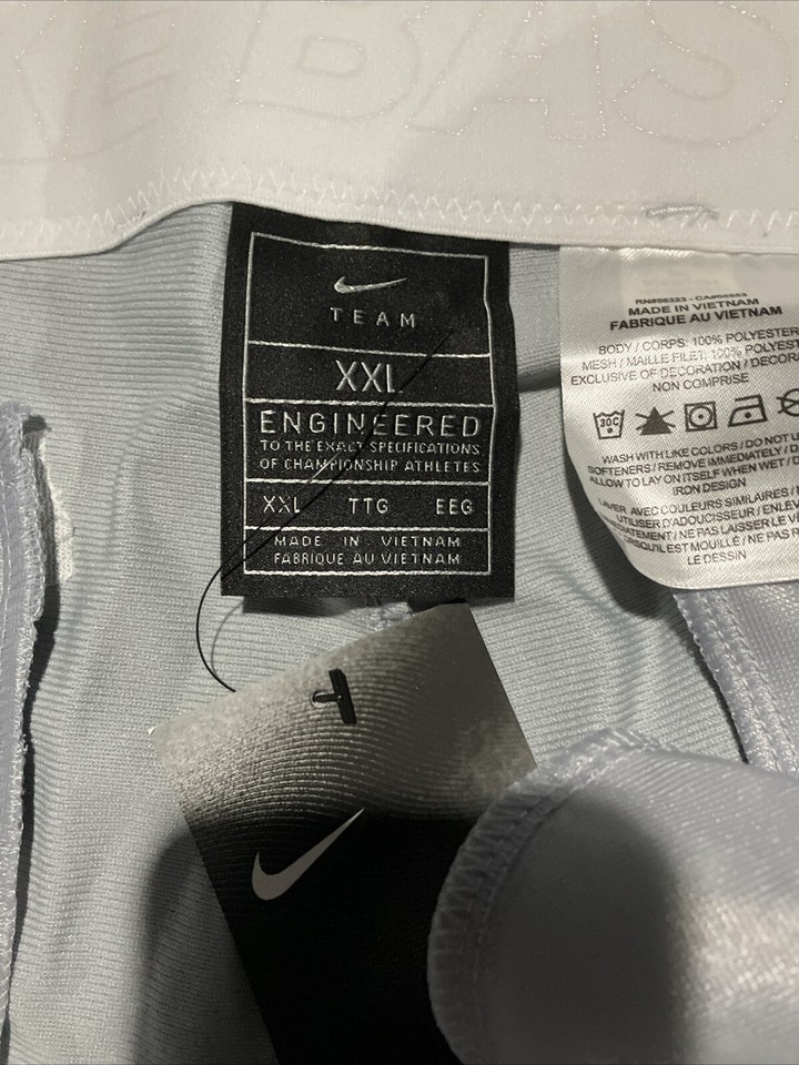 New Nike 2XL Vapor Men's Baseball Pants Gray Blue Pipe Knickers eBay