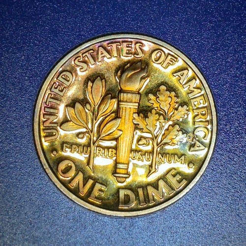 2004 S RAINBOW TONED Proof SET 11 COIN SET with Cases Box & COA - Picture 23 of 24