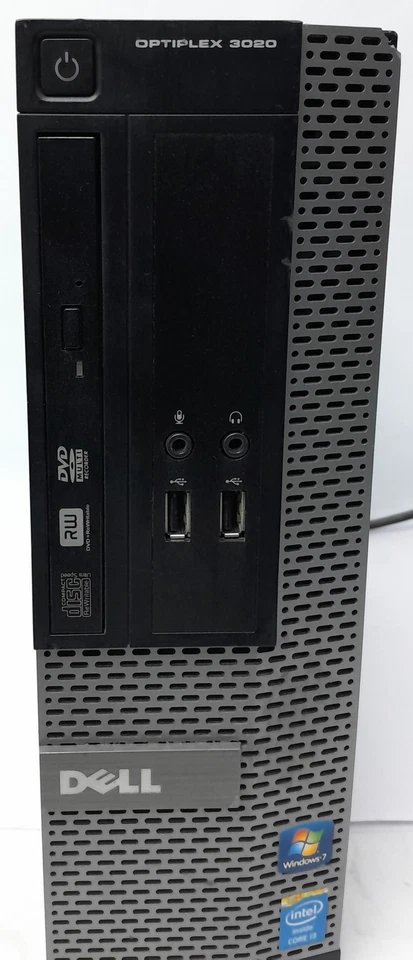 Dell Windows Desktop PC Optiplex 3020 - i3-4150 @ 3.5 - 4GB RAM - 120GB SSD -... - Image 3 of 4