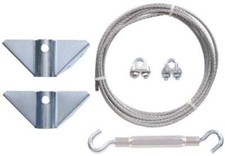 Hardware Essentials 851362 Anti-Sag Gate Kit, Hardware Kit, Steel, Zinc