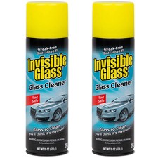Stoner Invisible Glass Cleaner Aerosol Spray Car Streak Free Tint Safe 539g x2