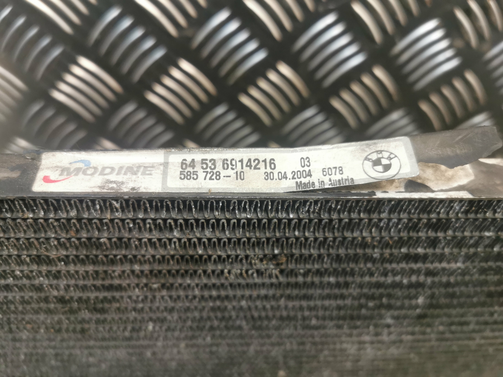 BMW E53 AC RADIATOR CONDENSER AIR CON X5 E53 3.0i 3.0d 4.4i 4.8i OEM 6914216 eBay