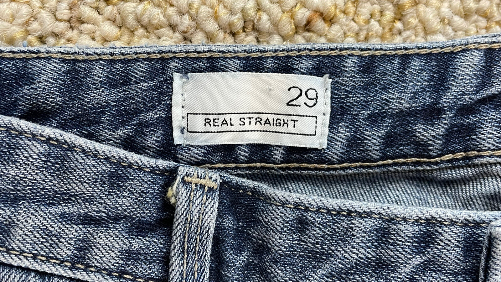 Gap 1969 Classic Straight Stretch Women's Denim Jeans… Gem