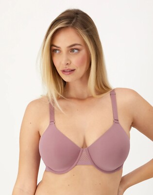 Bali Ultimate Smoothing Lightweight Underwire Convertible 4481  Rose 38C NWT