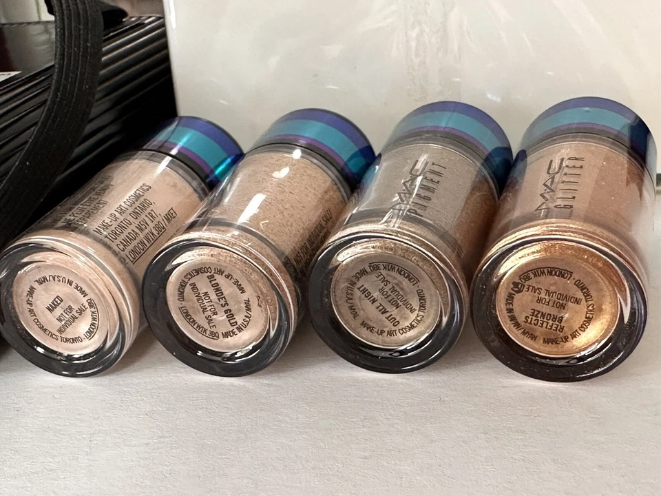 Juego de sombras de ojos MAC 1 brillo bronce 3 pigmentos Foto 3 de 4