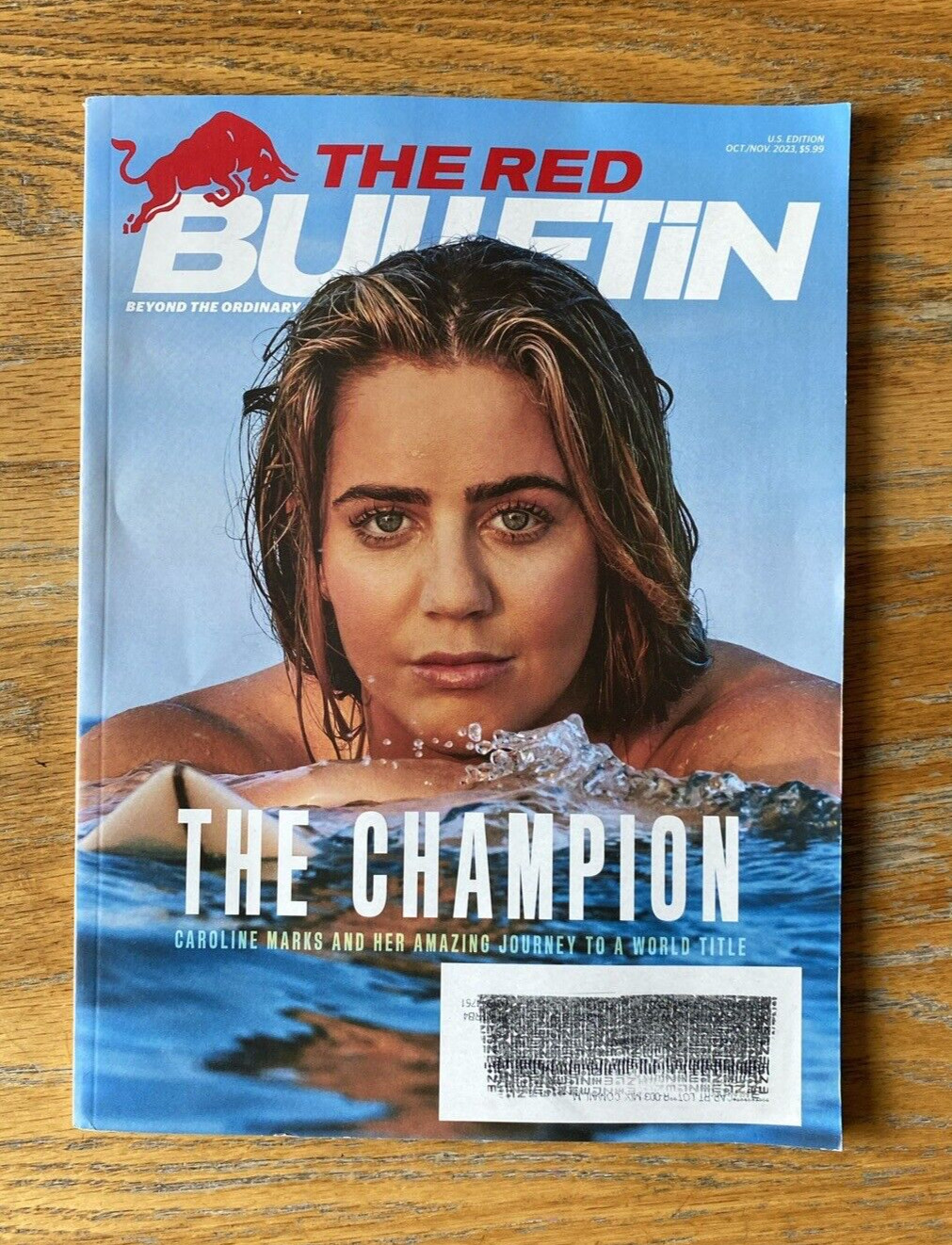 THE RED BULLETIN Magazine OCTOBER NOVEMBER 2023 CAROLINE MARKS Free US Ship