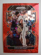2022 Prizm Baseball Kris Bryant Red Disco Donut Quick Pitch  #35 /99