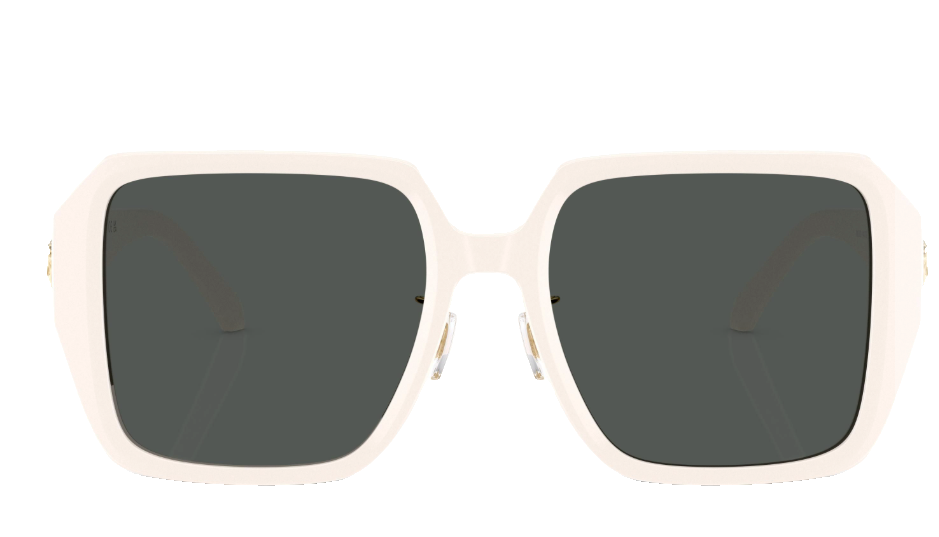VERSACE VE4472D 548487 Ivory White Dark Grey 56 mm Women display picture 1
