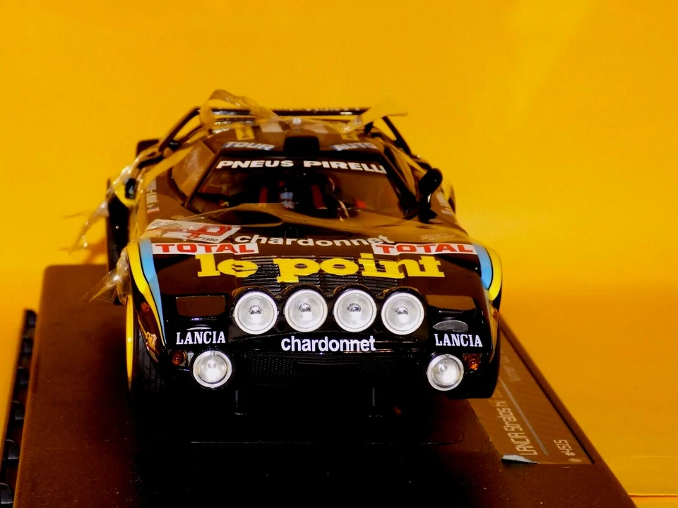 Lancia Stratos HF #3 Darniche Maha 1Er TOUR DE FRANCIA 1980 SUN STAR 4515 1:18 - Imagen 2 de 4