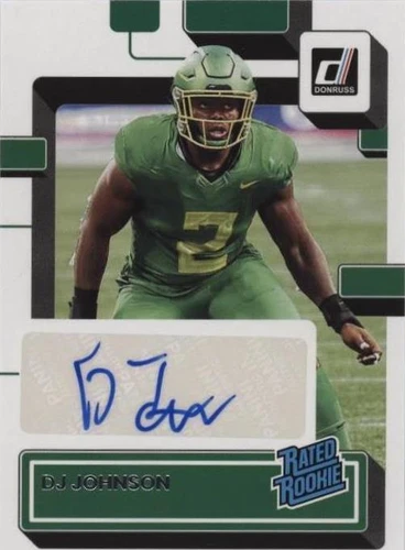 2023 Panini Chronicles Draft Picks D.J. Johnson #RRS-DJJ