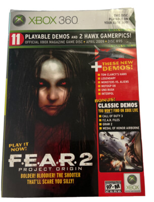 Xbox 360 11 Playable Demos - Fear 2 Project Origin | eBay