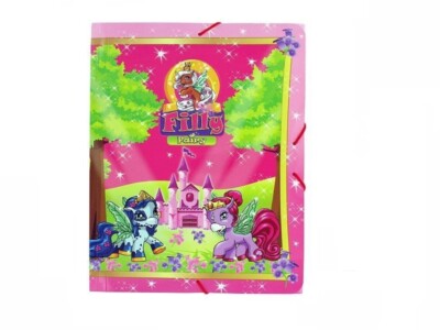 2x Filly Fairy Dokumentenmappe Dreiklappmappe A4 Sammelmappe Schule Mappe