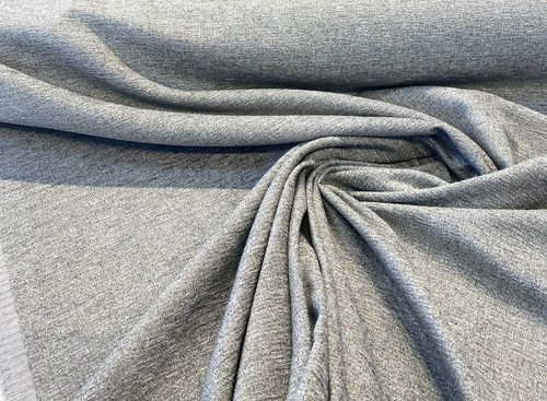 Fabricut Softhide Shadow Gray Slubbed Textured Fabric by the yard - Picture 5 of 9