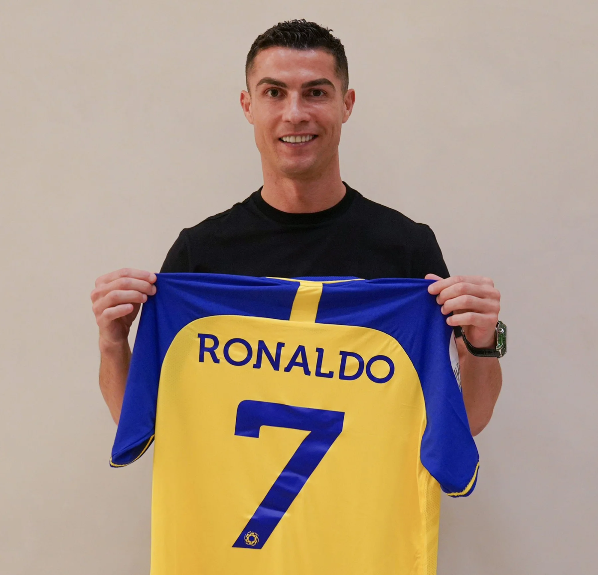 AL NASSR RONALDO 7 シャツ 2024-25 Al-Nassr Home Shirt Ronaldo #7 - 8/10 - (XL)