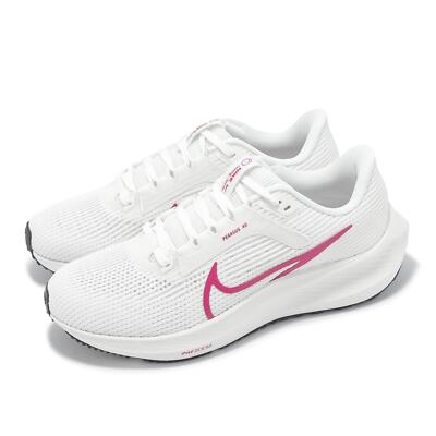 Nike Wmns Air Zoom Pegasus 40 Summit White Fireberry Women Running FV0984-100