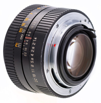 Auto Revuenon MC 50 mm f 1,4 Pentax K / PK Anschluss Prime Lens
