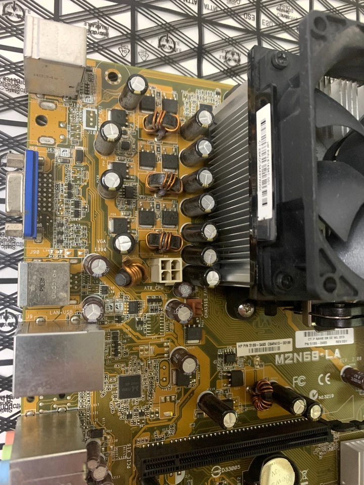 HP 5189-0465 M2N68-LA AMD AM2 DDR3 Desktop Motherboard - Image 4 of 4