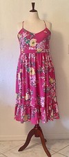 Nine West Tie-back Floral Midi Dress Size 16. Never Worn.