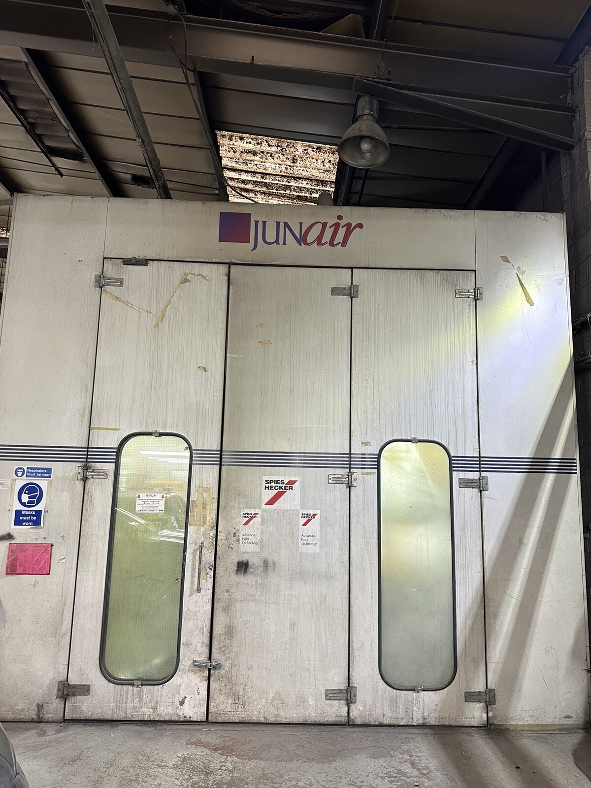 Junair Large Commercial spray booth oven eBay