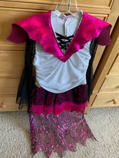 Monster High Draculara Costume with wings Child X-Large 14-16