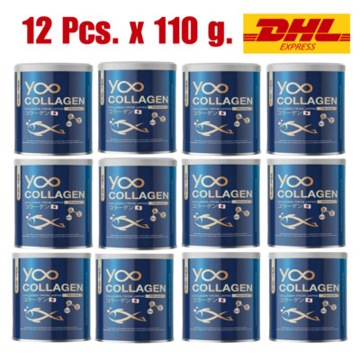 12x YOO COLLAGEN Premium Collagen Gesundes Haar Haut und Nagel Zuckerfrei 0% ...