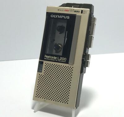 Olympus L200 Pearlcorder Microcassette Voice Recorder (504544) | eBay