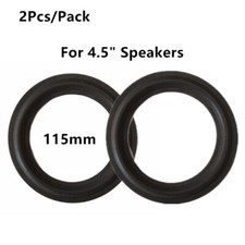 2Pcs 115mm Speaker Surrounder  Rubber Woofer Edge for 4.5" 4.5 inch speakers