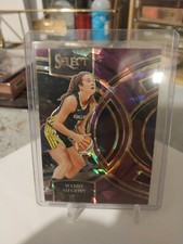2024 WNBA Panini Select #154 Maddy Siegrist Purple Ice SP #025/149 Dallas Wings