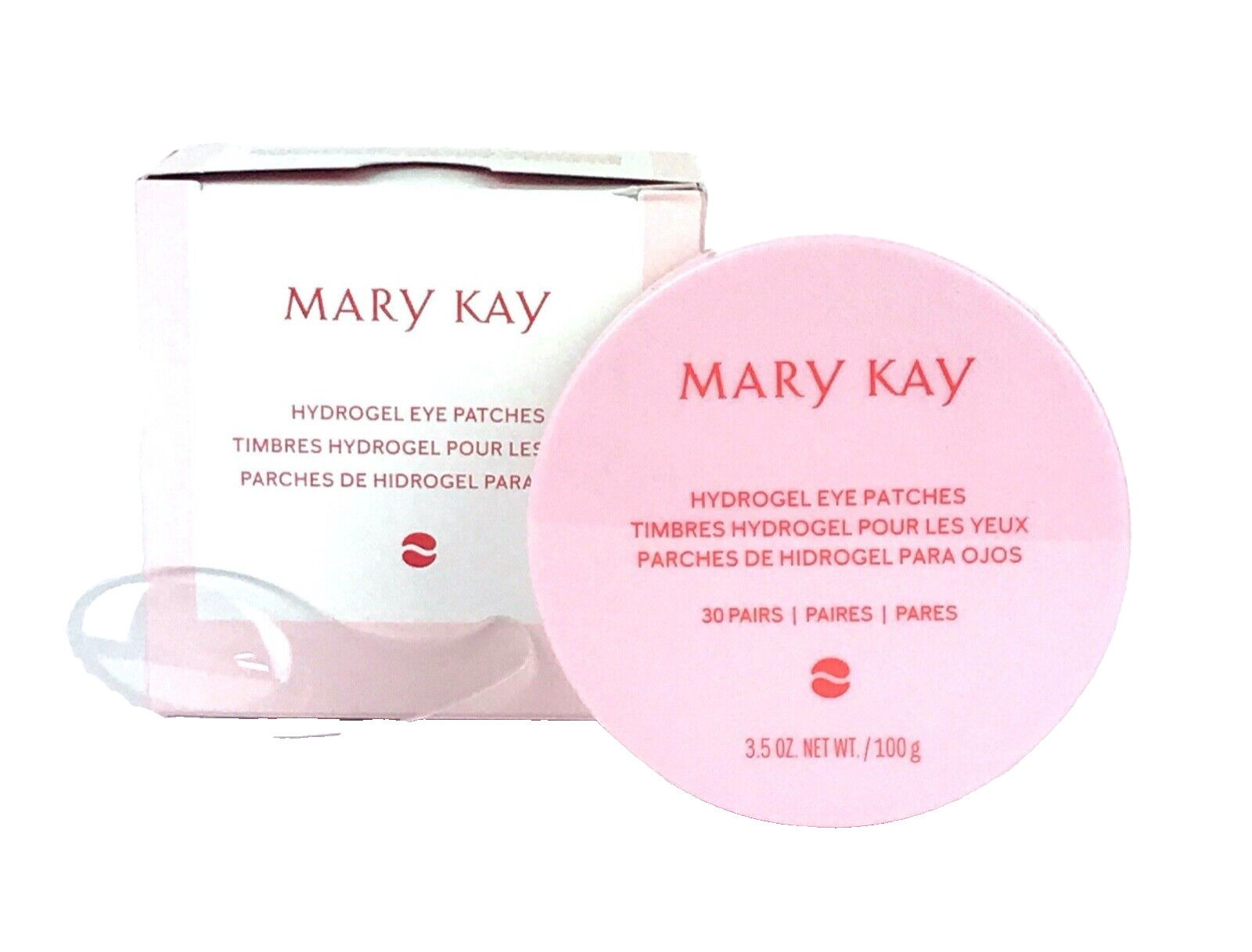 MARY KAY HYDROGEL EYE PATCHES~FULL SIZE~30 PAIRS~3.5 OZ. NET WT~NIB!!