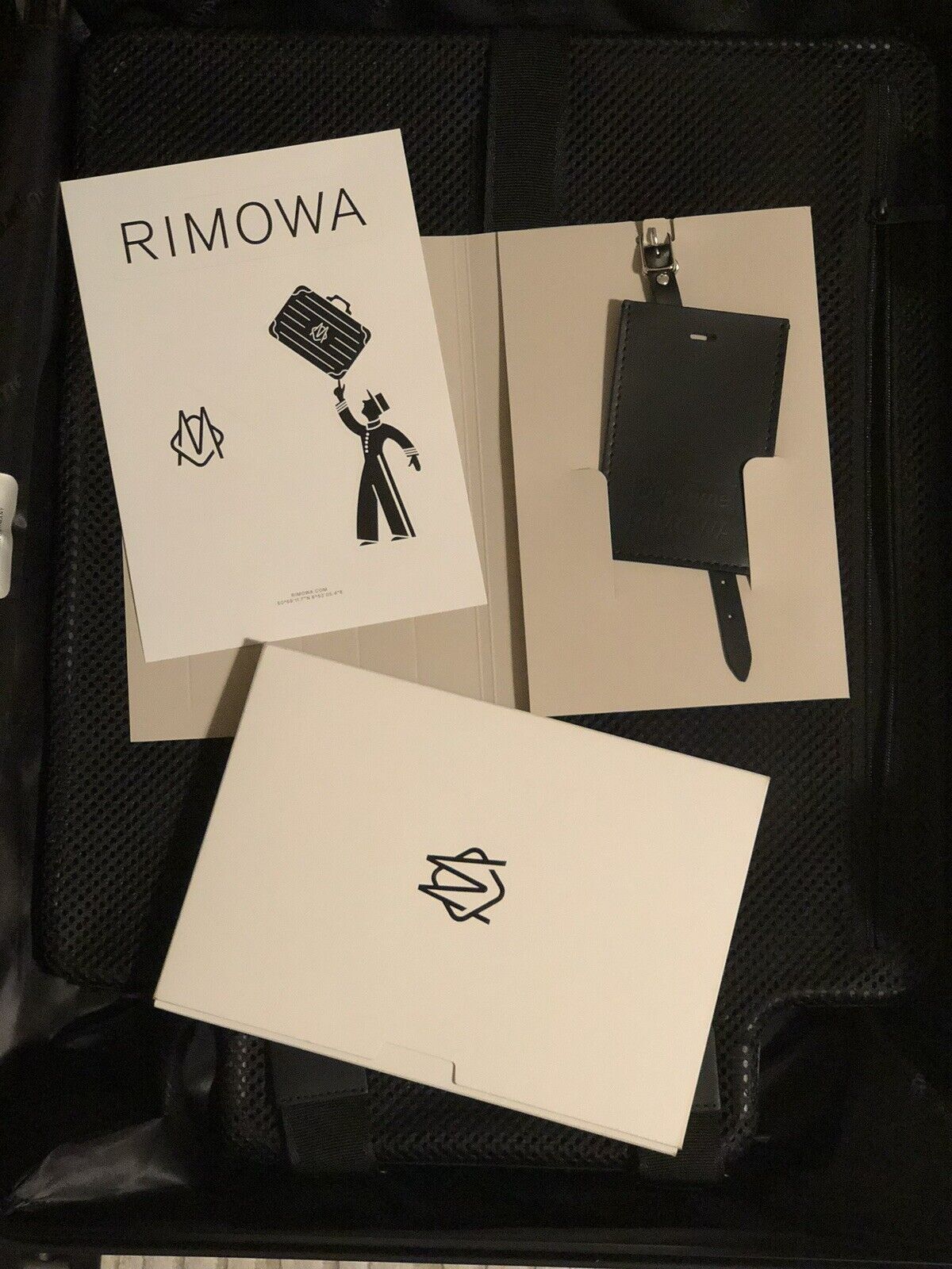 Supreme RIMOWA Cabin Plus Black Suitcase Luggage Bag 49L Spider 