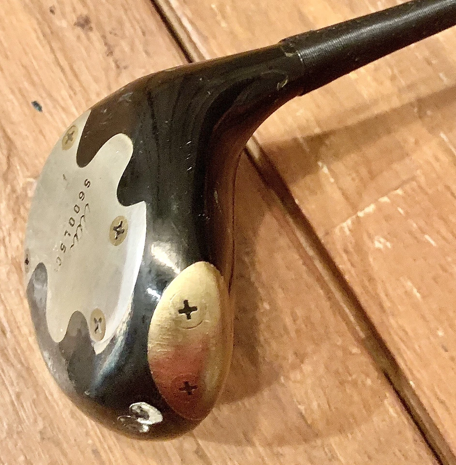 Винтажный деревянный драйвер POWERBILT HB #8 Reg 43 дюйма - Изображение 4 из 4