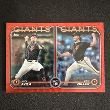 Nick Avila Erik Miller Rookie Combos, Update Series US271 54/199# San Francisco 