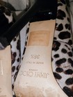 Jimmy Choo Leopard Print Suede Pointed Toe Slip-On Pumps Women US 6.5 — photo 4